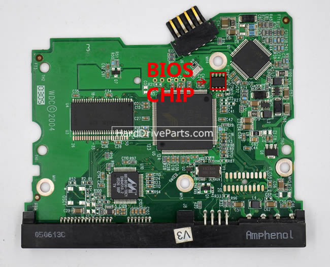 2060-701336-003 Printplaat Harde Schijf PCB WD WD2000JD