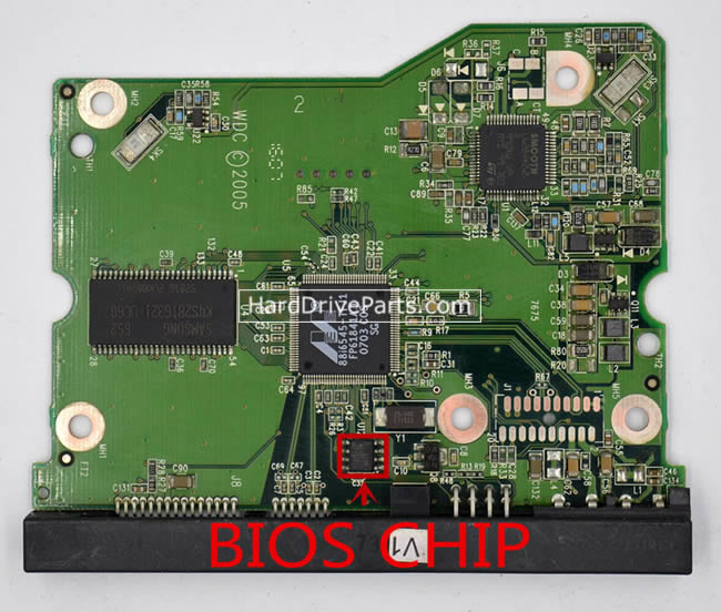 2060-701383-001 WD Harde Schijf PCB Printplaat