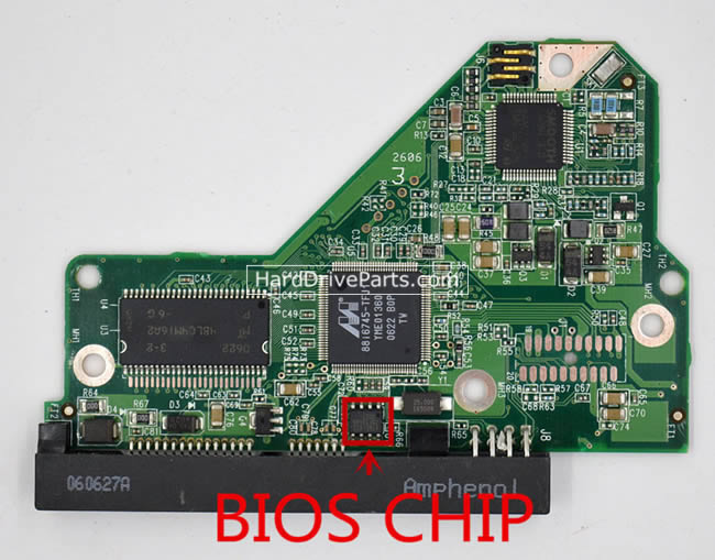 2060-701444-002 WD Harde Schijf PCB Printplaat