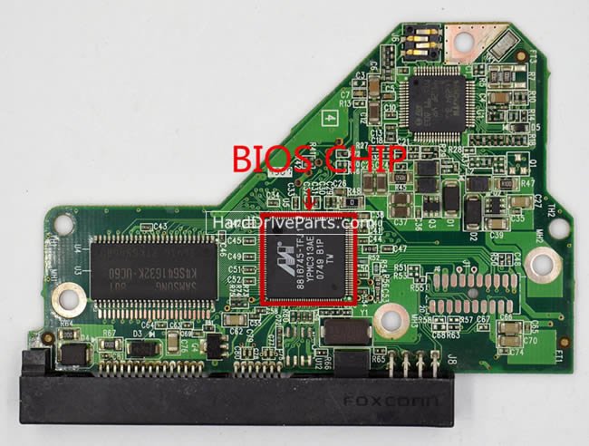 2060-701444-004 WD Harde Schijf PCB Printplaat