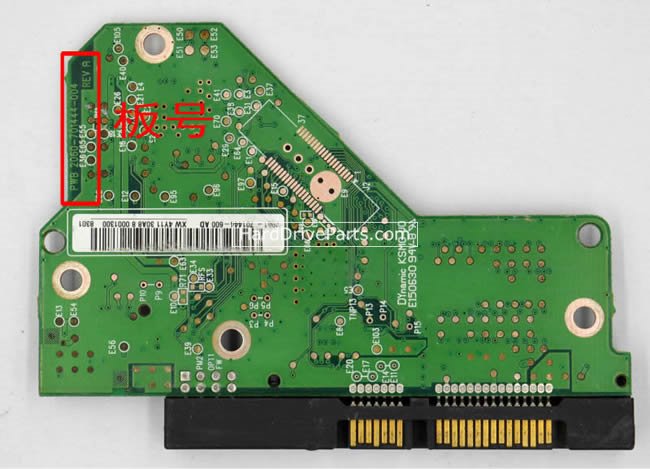 2060-701444-004 WD Harde Schijf PCB Printplaat