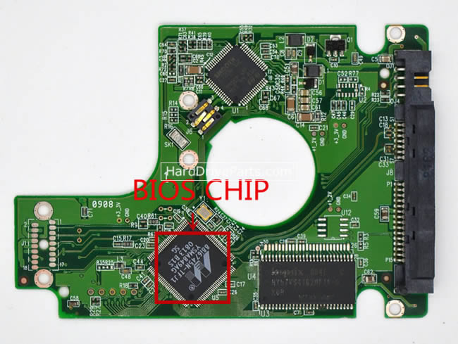 2060-701499-000 Printplaat Harde Schijf PCB WD WD1200BEVS