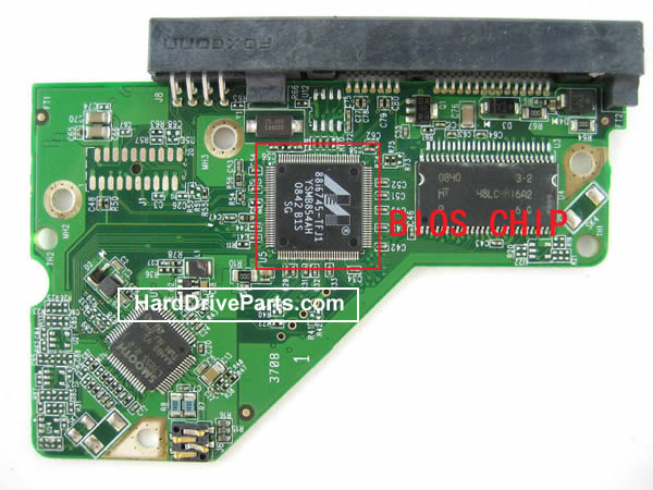 2060-701552-002 REV A / REV P1 / REV P2 WD Harde Schijf PCB Printplaat