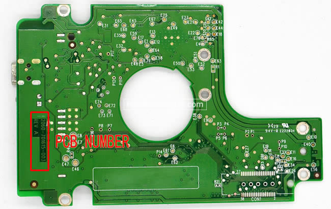 2060-701615-003 WD Harde Schijf PCB Printplaat