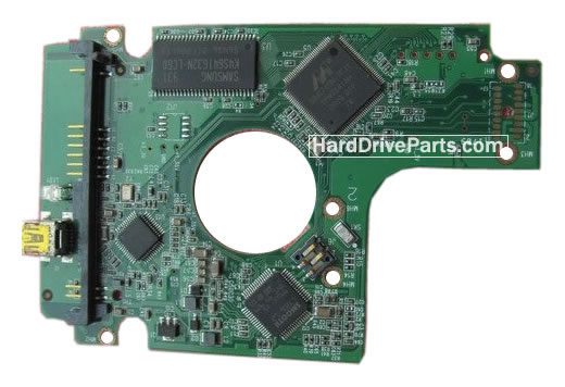 2060-701615-004 REV A / REV P1 / REV P2 WD Harde Schijf PCB Printplaat