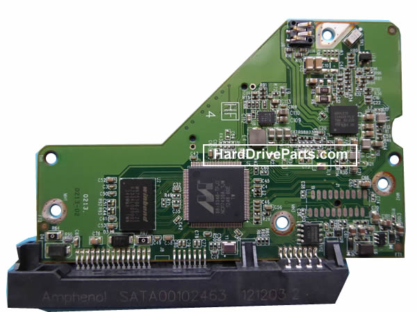 2060-701824-000 REV A / REV P1 / REV P2 WD Harde Schijf PCB Printplaat
