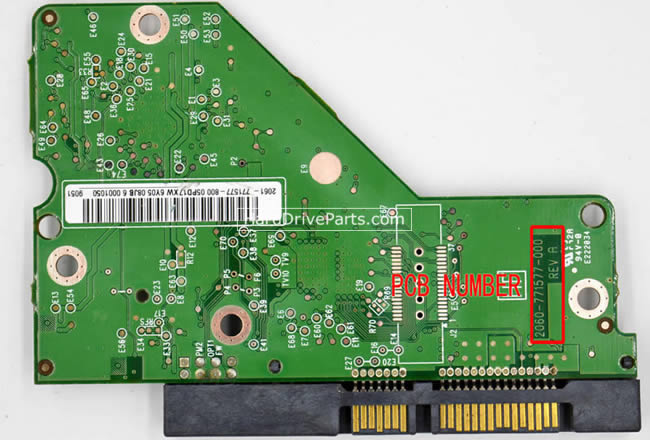 2060-771577-000 WD Harde Schijf PCB Printplaat