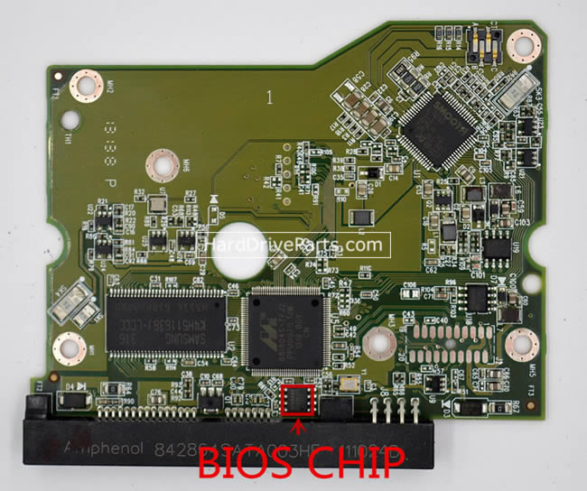 2060-771624-003 Printplaat Harde Schijf PCB WD WD1002FAEX