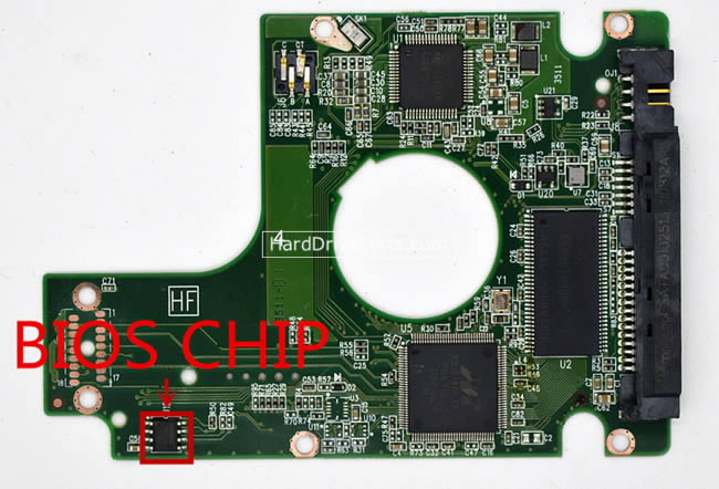 2060-771629-006 WD Harde Schijf PCB Printplaat