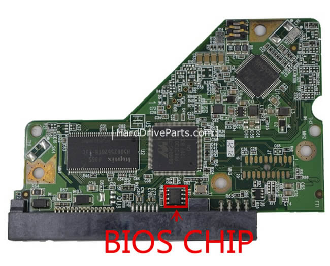 2060-771640-003 Printplaat Harde Schijf PCB WD WD3200AAKX