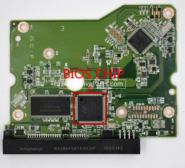 2060-771642-001 WD Harde Schijf PCB Printplaat