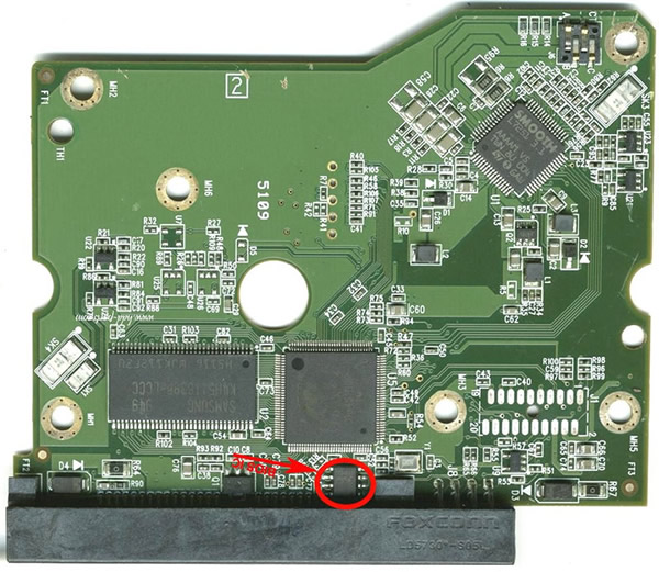 2060-771642-003 Printplaat Harde Schijf PCB WD WD20EADS