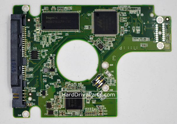 WD6400BPVT Western Digital Harde Schijf PCB Printplaten 2060-771692-002