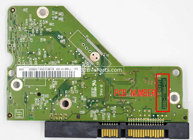 WD WD10EARS Harde Schijf PCB 2060-771698-001