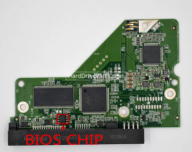 2060-771698-002 Printplaat Harde Schijf PCB WD WD20EARS