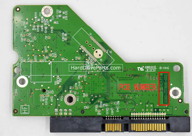 2060-771698-002 Printplaat Harde Schijf PCB WD WD20EARS