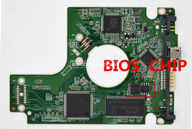 2060-771754-000 WD Harde Schijf PCB Printplaat