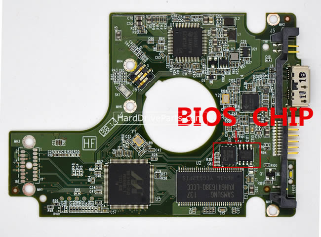 2060-771761-001 WD Harde Schijf PCB Printplaat