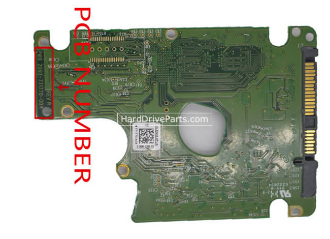 WD WD9001BKHG Harde Schijf PCB 2060-771770-004