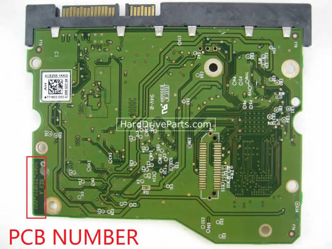 2060-771822-002 WD Harde Schijf PCB Printplaat