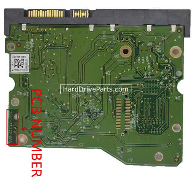 WD WD3003FZEX Harde Schijf PCB 2060-771822-006