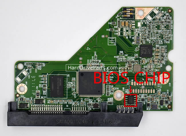 2060-771824-001 WD Harde Schijf PCB Printplaat