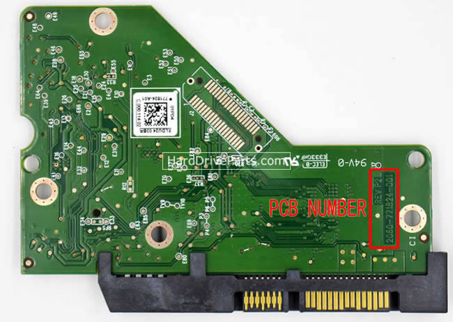 2060-771824-001 WD Harde Schijf PCB Printplaat