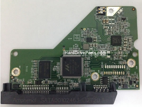 2060-771824-005 REV A / REV P1 / REV P2 WD Harde Schijf PCB Printplaat