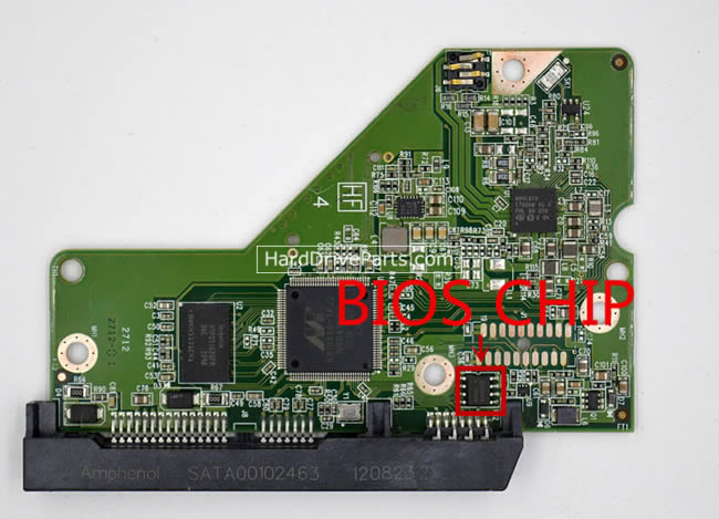 2060-771824-006 Printplaat Harde Schijf PCB WD WD15EARS