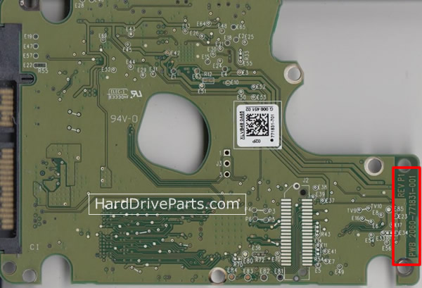 2060-771831-001 Western Digital Harde Schijf PCB Printplaat