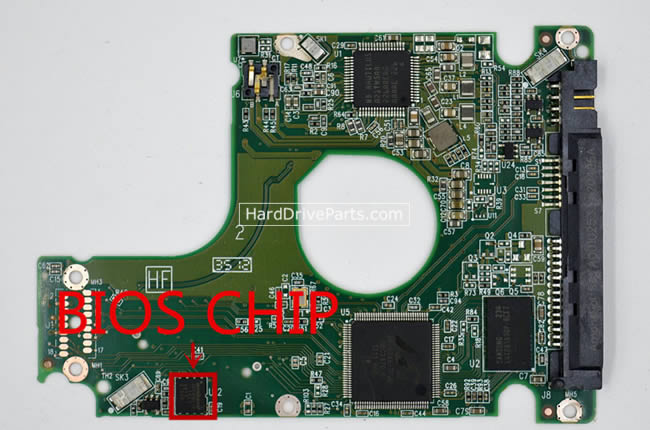 2060-771852-001 WD Harde Schijf PCB Printplaat