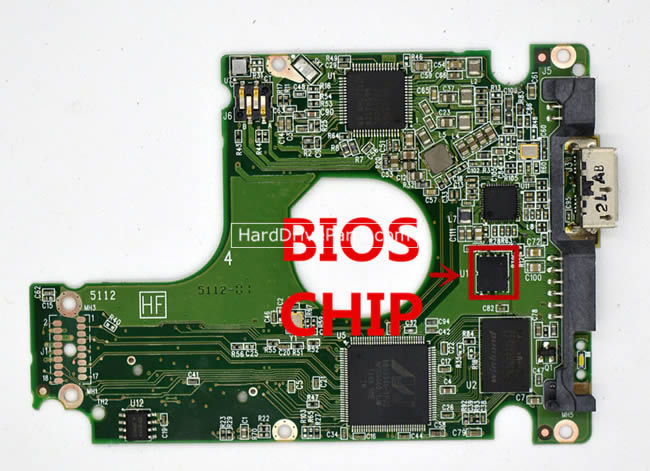 2060-771859-000 WD Harde Schijf PCB Printplaat