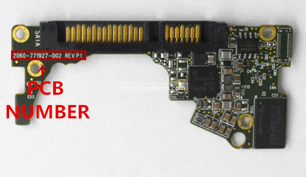 WD WD10SPCX Harde Schijf PCB 2060-771927-002