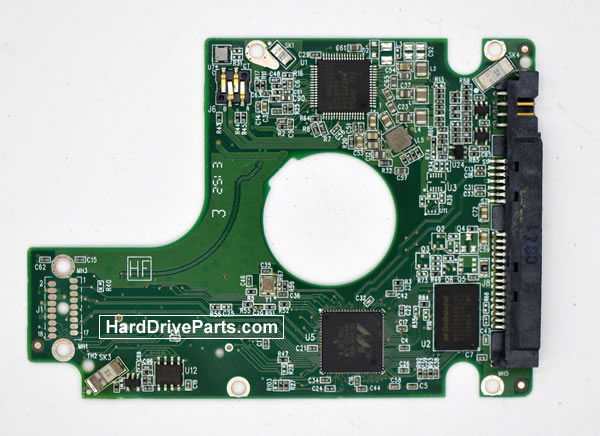 Western Digital WD5000AADS Hard Disk Printplaat 2060-771933-000