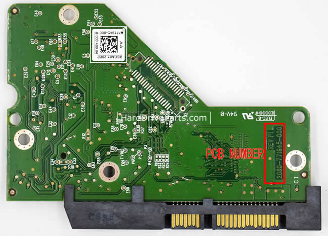 2060-771945-000 WD Harde Schijf PCB Printplaat