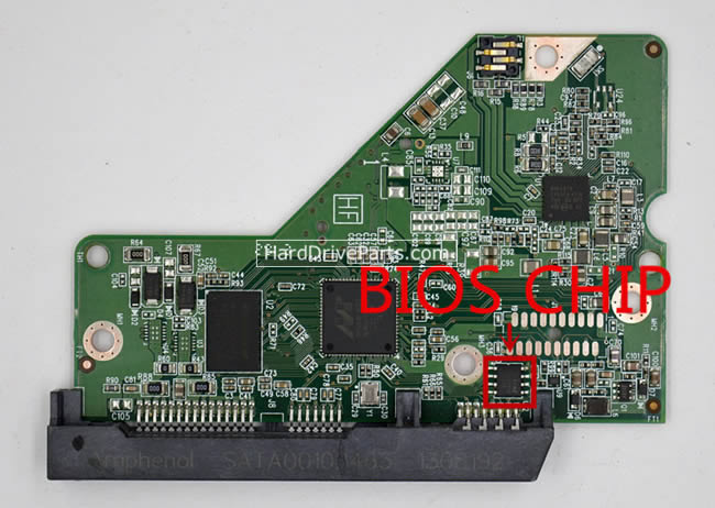 2060-771945-001 Printplaat Harde Schijf PCB WD WD20EZRX