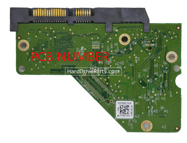 2060-771945-002 WD Harde Schijf PCB Printplaat