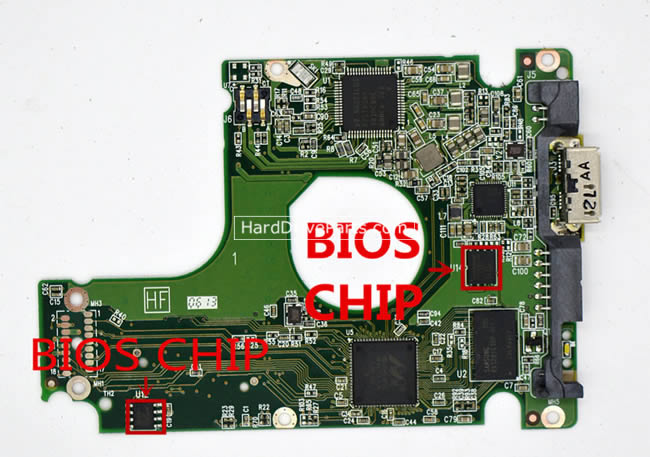 2060-771949-000 WD Harde Schijf PCB Printplaat