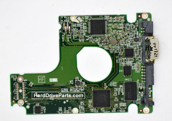 2060-771949-000 REV A / REV P1 / REV P2 WD Harde Schijf PCB Printplaat