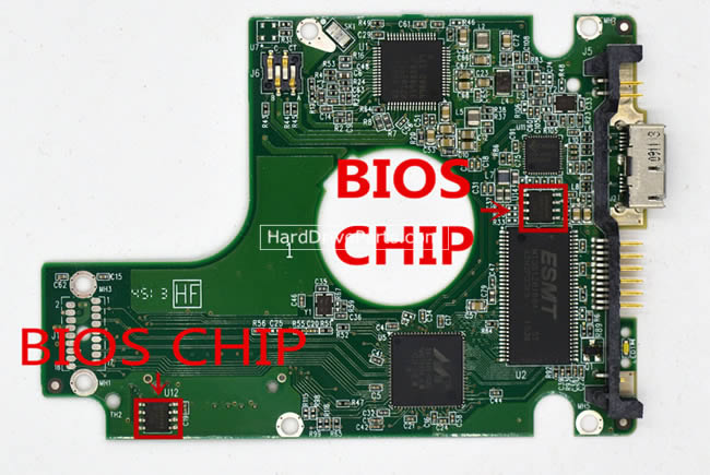 2060-771961-001 WD Harde Schijf PCB Printplaat