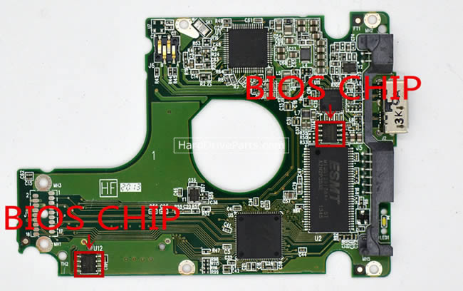 2060-771962-000 WD Harde Schijf PCB Printplaat