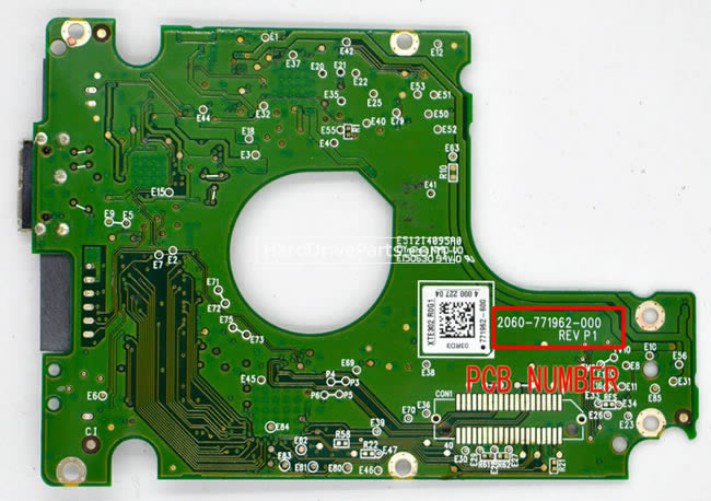 2060-771962-000 WD Harde Schijf PCB Printplaat