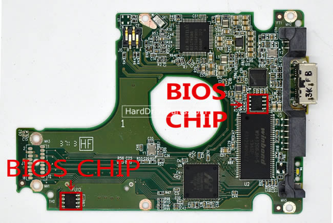 2060-771962-002 WD Harde Schijf PCB Printplaat