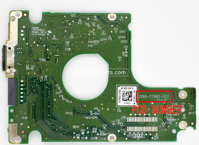 2060-771962-002 WD Harde Schijf PCB Printplaat