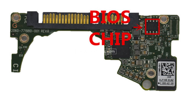 WD WD10S21X Harde Schijf PCB 2060-771980-001