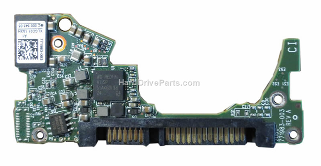 WD WD10SPCX Harde Schijf PCB 2060-771983-003