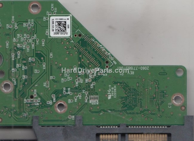 WD WD5003AZEX Harde Schijf PCB 2060-771985-001