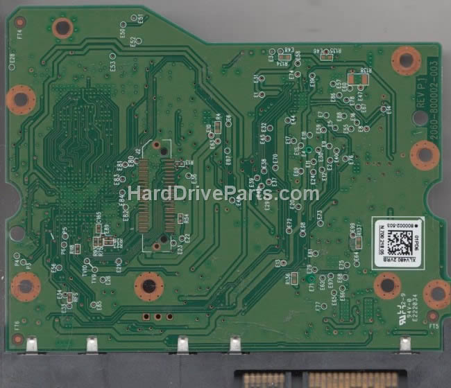 WD WD5001FZWX Harde Schijf PCB 2060-800002-003