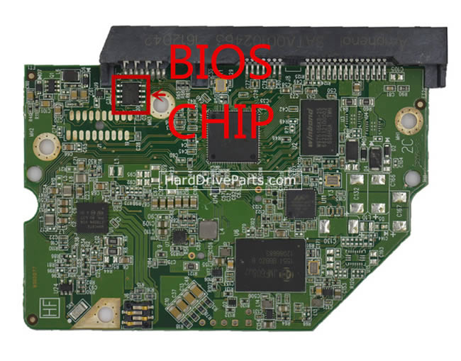 WD WD40E31X Harde Schijf PCB 2060-800021-001