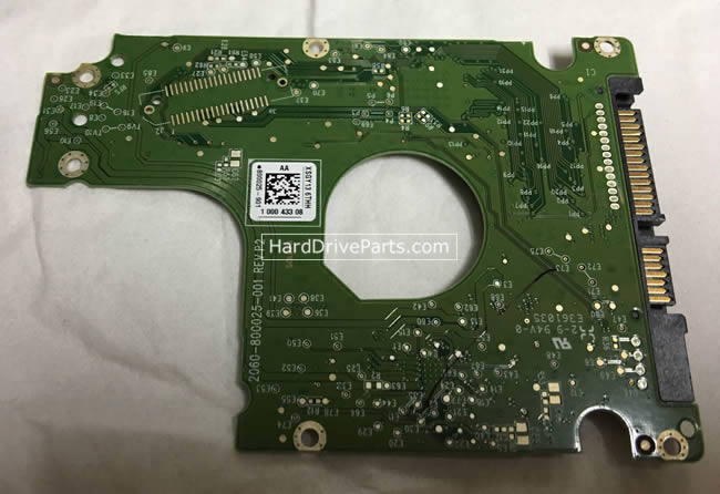 2060-800025-001 WD Harde Schijf PCB Printplaat